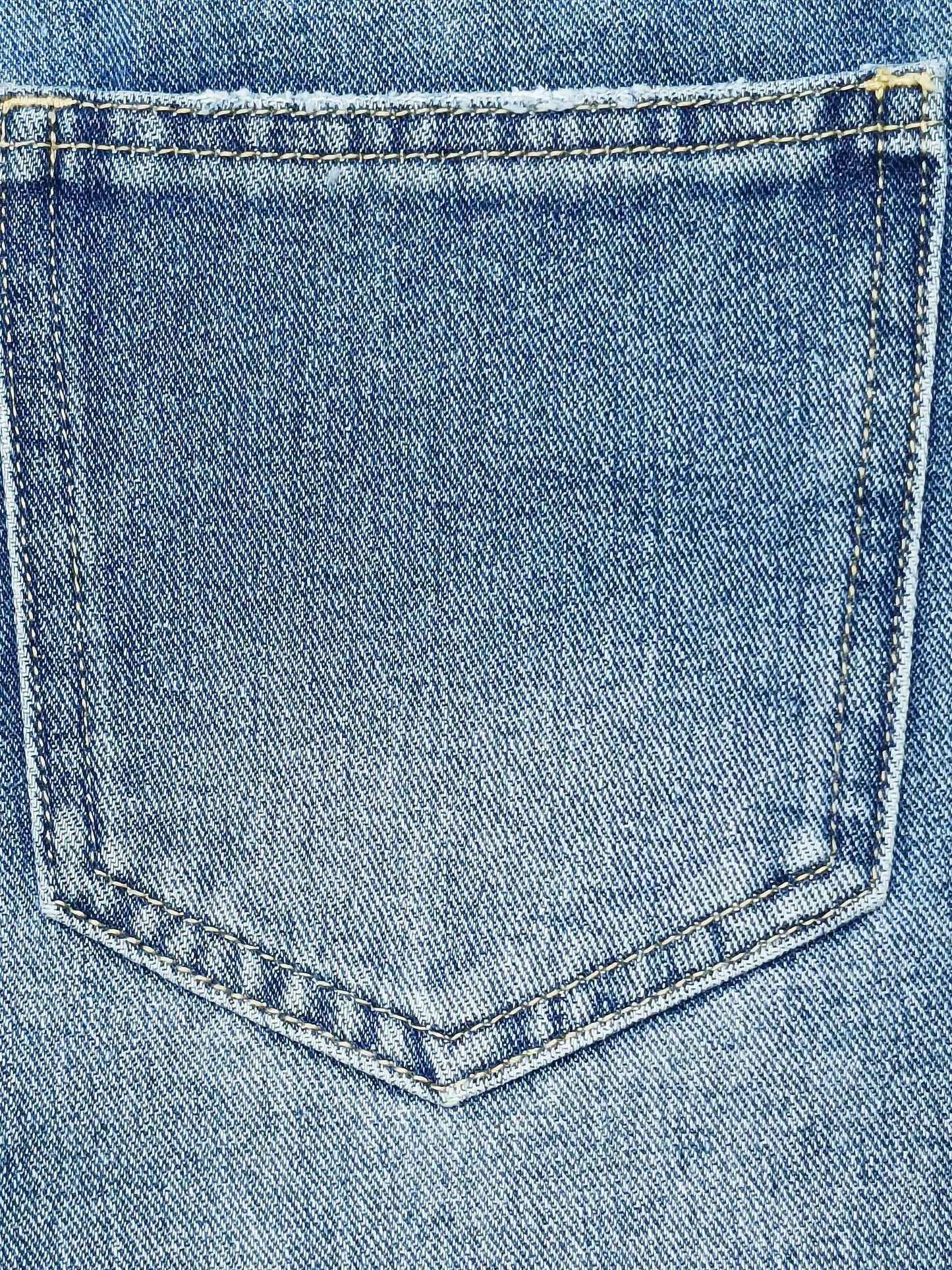 Ripped Raw Hem Denim Shorts for Women - Non-Stretch Solid Color Distressed Washed Blue Denim - Spring/Summer Casual Shorts with Woven Fabric and No Printing