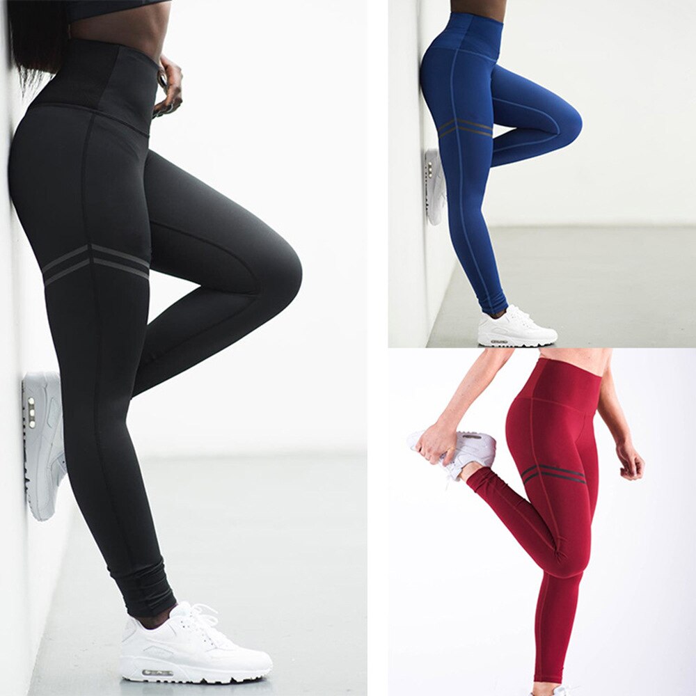 Women's Sports Yoga Pants Workout Gym Running Pants