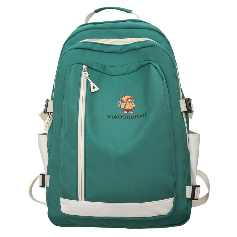 2025 New Simple Casual Backpack Large Capacity Travel Bag Couple Campus School Bag Outdoor Travel Backpack Backpack