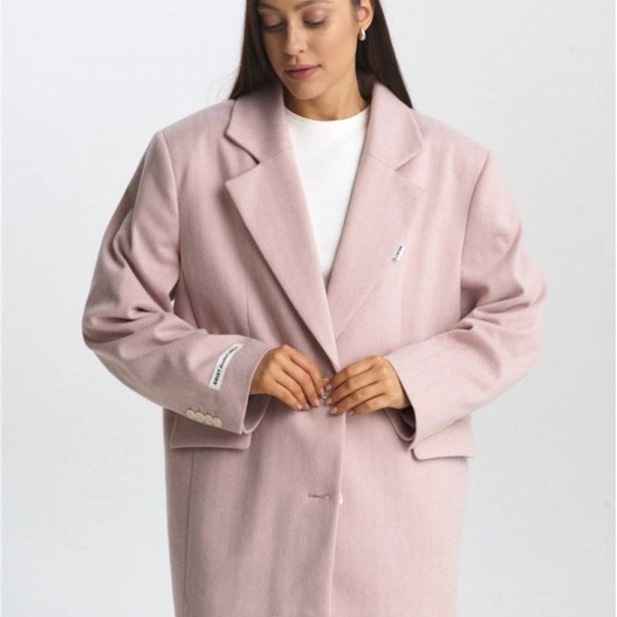 Niche women's spring new South Korea Dongdaemun elegant temperament high-end loose and thin suit blazer