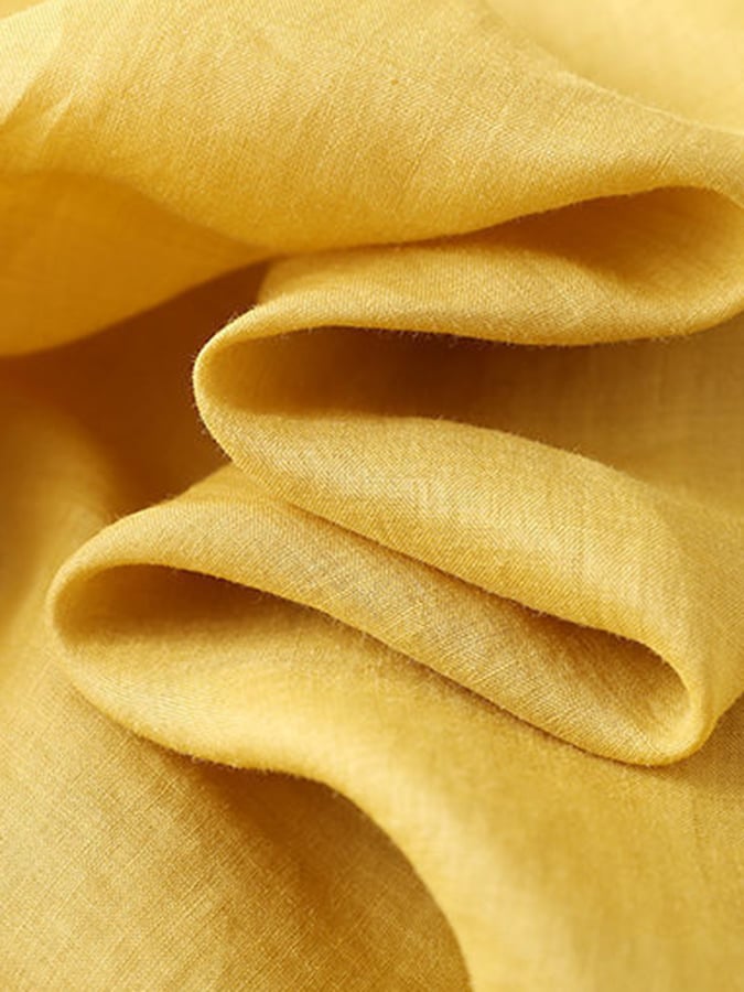 Lovevop Vintage Printed Standing Neck Short Sleeved Dress