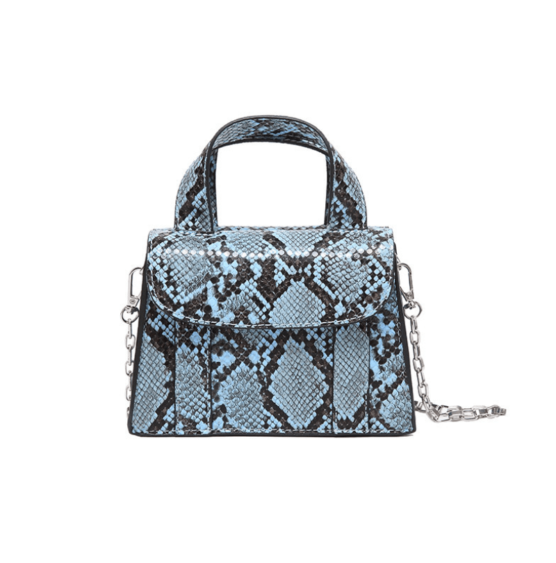 lovevop Vintage animal snake print chain