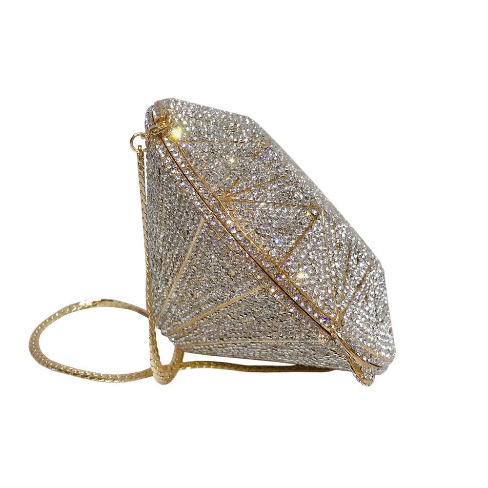 lovevop Three-dimensional diamond shape handbags