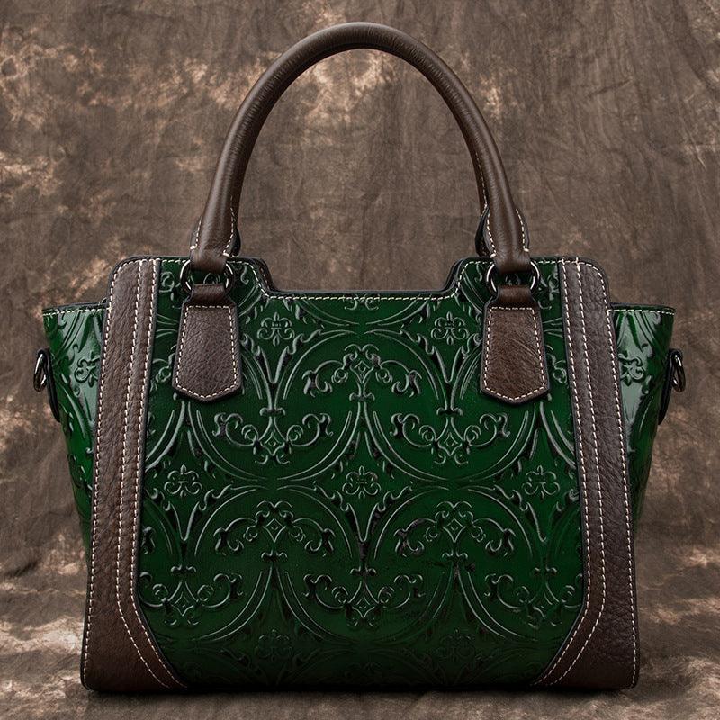 lovevop Large Capacity Retro Ladies Shoulder Bag Casual and Simple