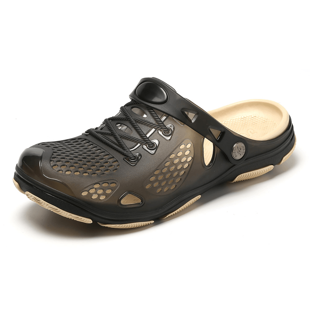 lovevop Men Soft Sole Lightweight Beach Slippers