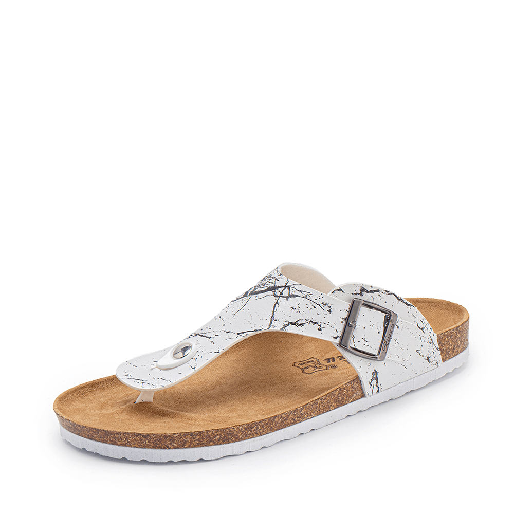 lovevop Men Breathable Clip Toe Non Slip Beach Flip Flops Casual Slippers