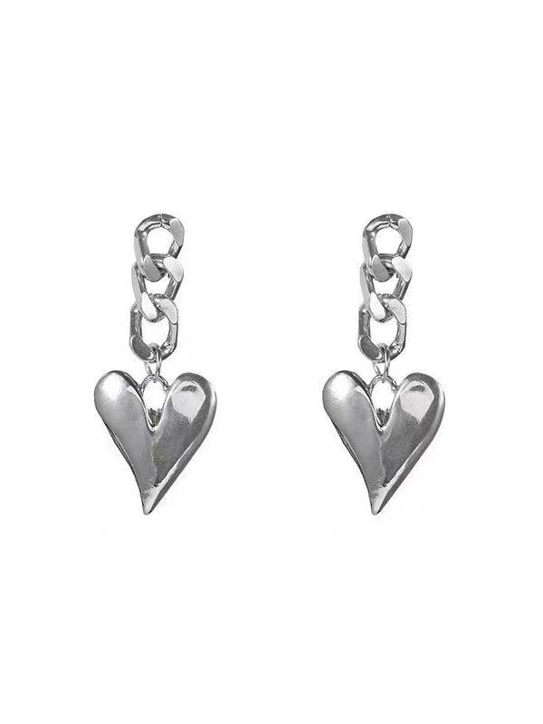 lovevop Heart Chain Earrings