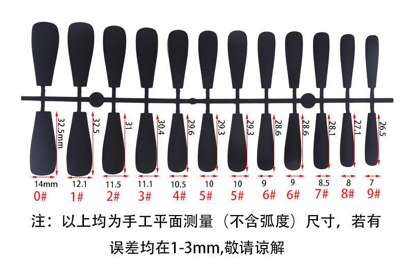 lovevop Smudge Rainbow Nails