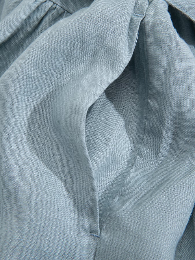 Minimalist Waistband Waist Up And Belly Covering Dress