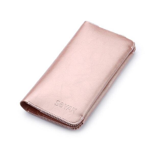 lovevop Women Men Phone Bag Soft Leather Wallet Clutches For IPhone 7/6s/6splus 8 Card Holder