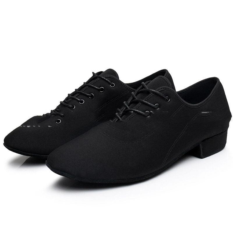 lovevop Men's Oxford Cloth Dance Dancing Adult Modern Shoes