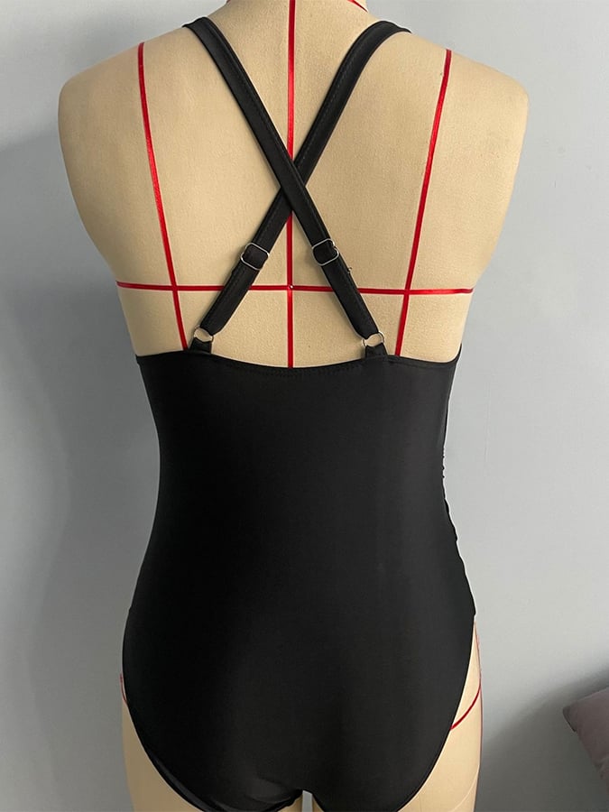 Women's Leopard One-Piece Swimsuit