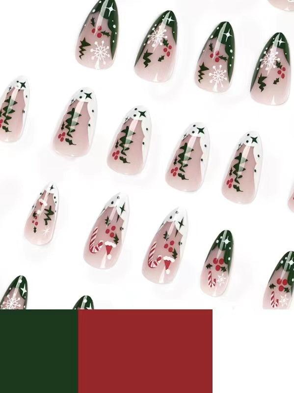lovevop Christmas False Nails