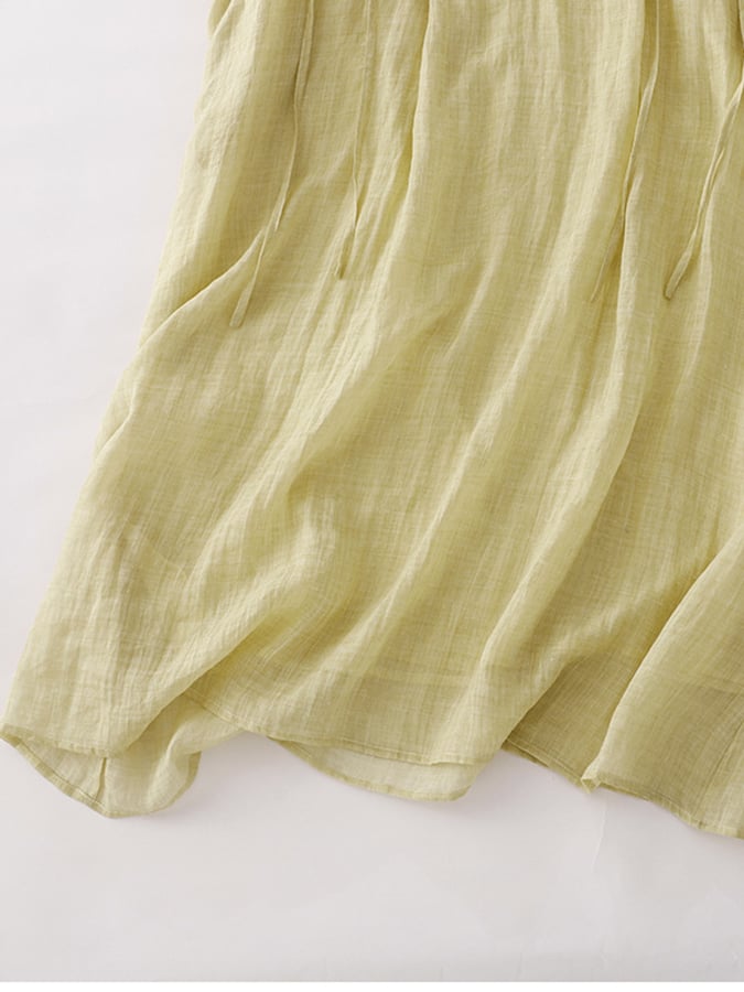 Lovevop Embroidered Lace Art Vintage Dress