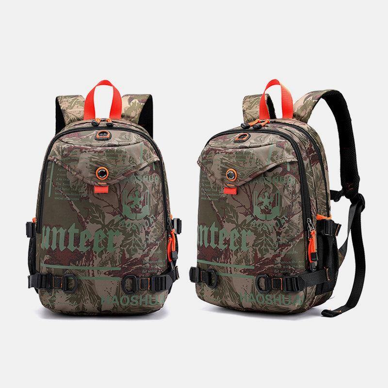 lovevop Men Nylon Multifunctional Tactical Outdoor Riding Climbing Sport Backpack