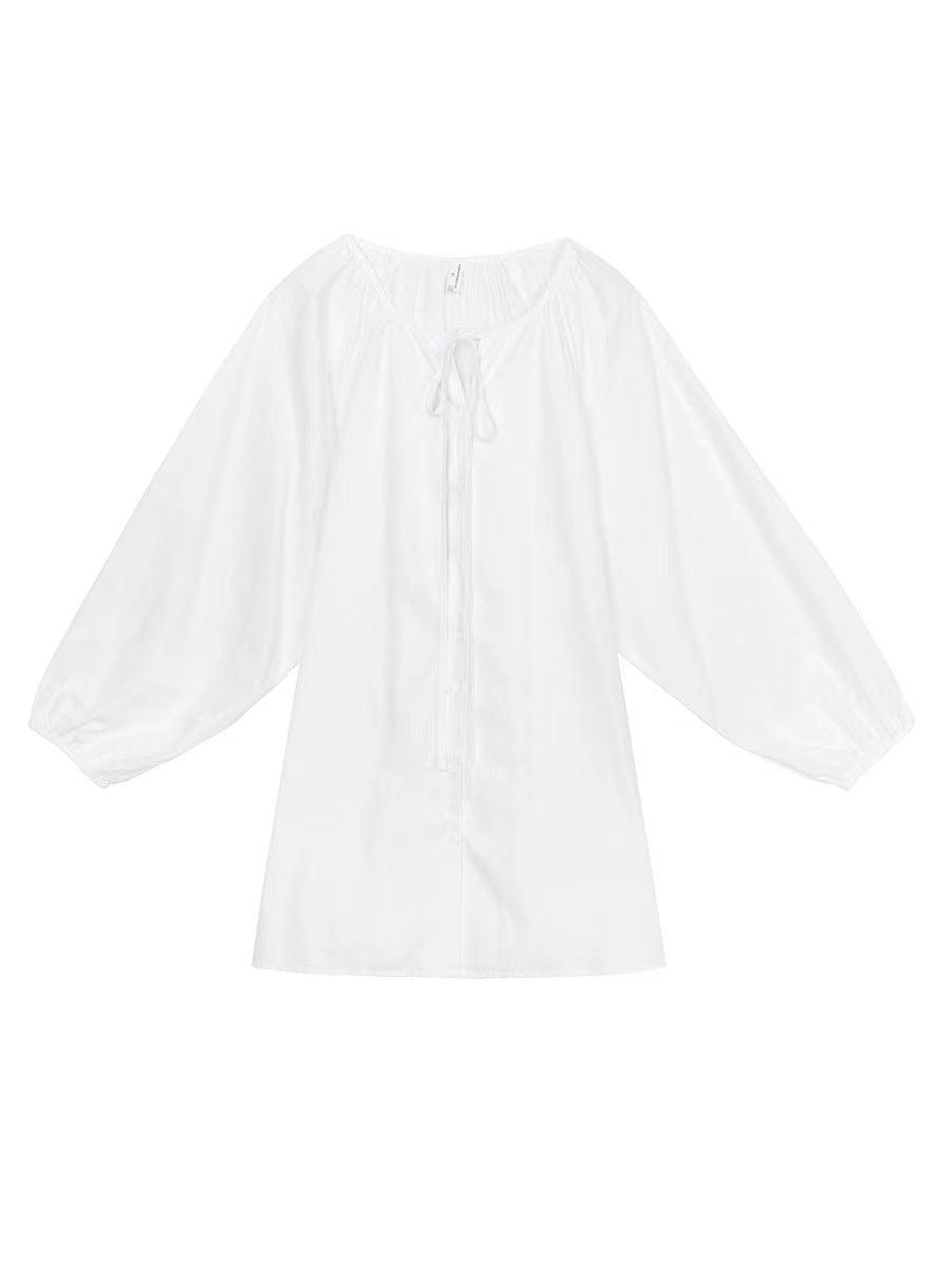 lovevop Puff Sleeve Long Sleeve Shirt