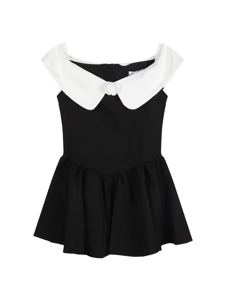 lovevop Camellia One Shoulder Evening Dress