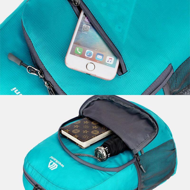 lovevop Women & Men Nylon Super Light Waterproof Foldable Portable Outdoor Sports Mountaineering Backpack