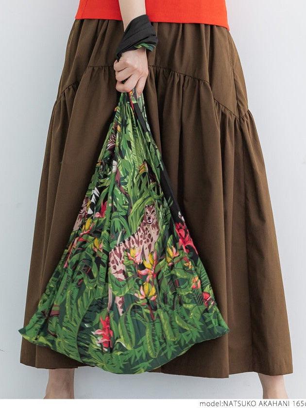 lovevop Graphic Printed Pleated Shoulder Bag