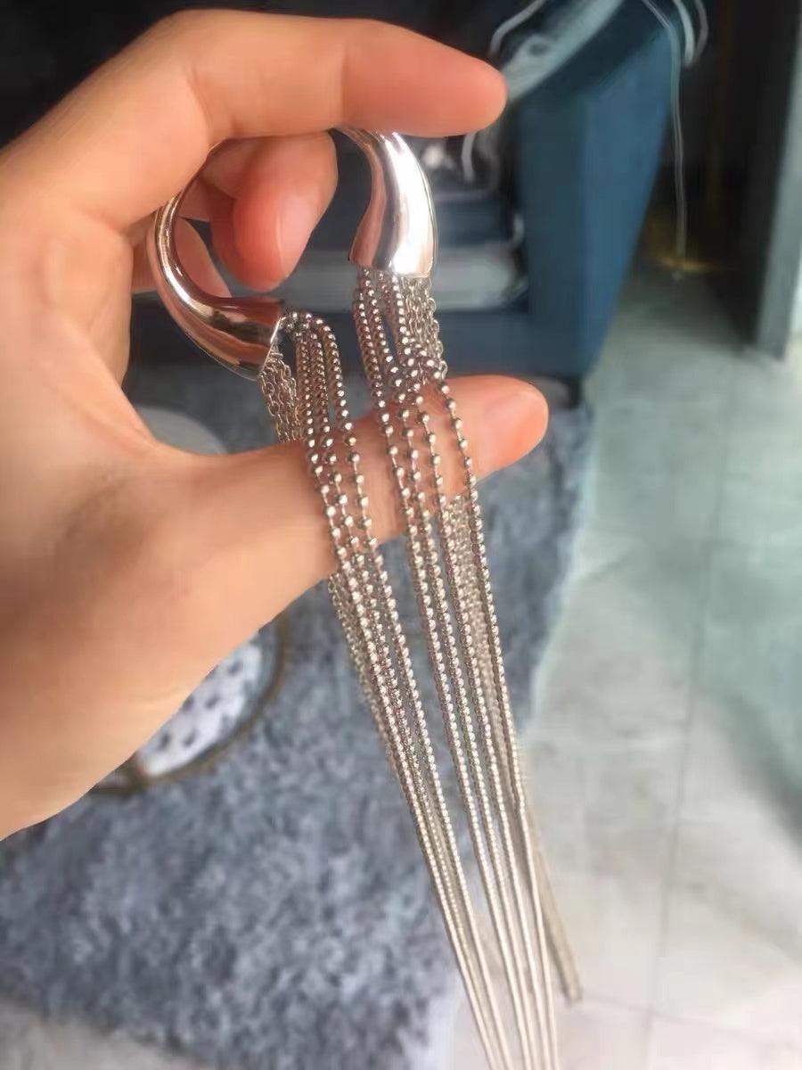 lovevop Fringed Chain Hair Accessories