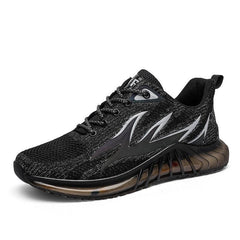 lovevop Fashionable Reflective Flame Leisure Running Sports Men's Shoes