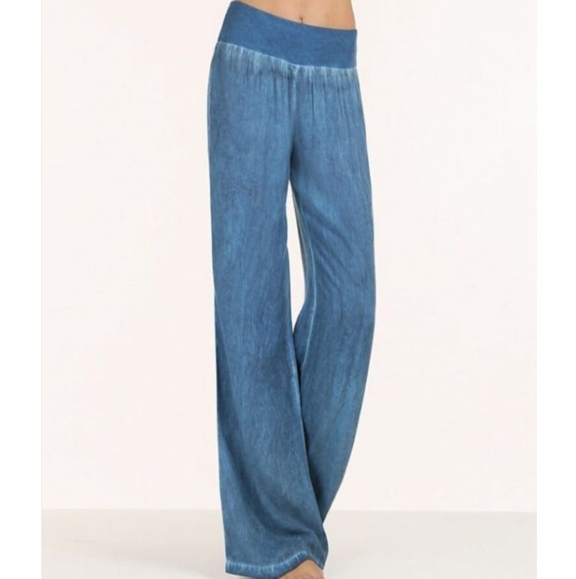 Women's high waisted yoga pants with elastic waistband for women