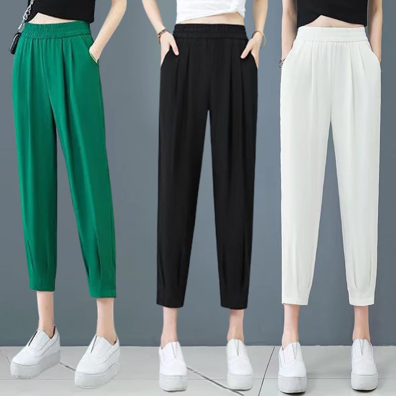 Women's breathable, casual, straight trousers with stretch(49% off)