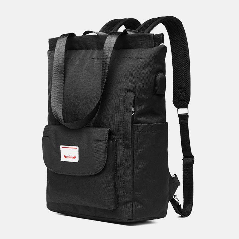 lovevop Women Waterproof Multi-carry Student School Bag Laptop Bag Backpack