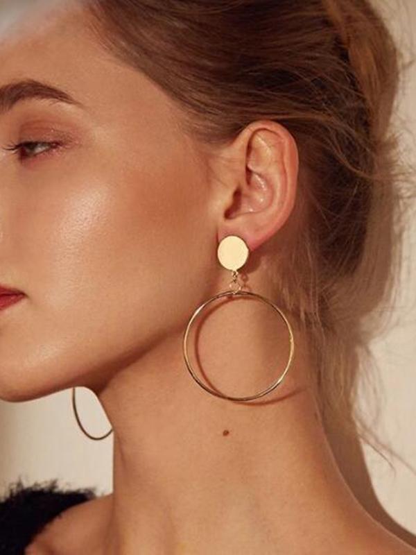 lovevop Simple Elegant Rings Earrings