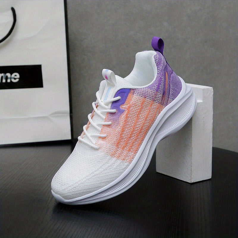 「lovevop」Women Lightweight Breathable Flying Weave Running Shoes