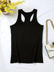 「lovevop」Letter Print Tank Top, Sleeveless Casual Top For Summer & Spring, Women's Clothing