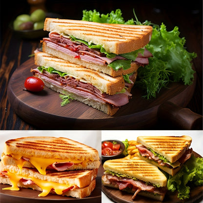 Universal Microwave Crisper Pan - Aluminum Non-Stick Toaster Oven Cookware for Crispy Results - Versatile Sandwich and Snack Maker