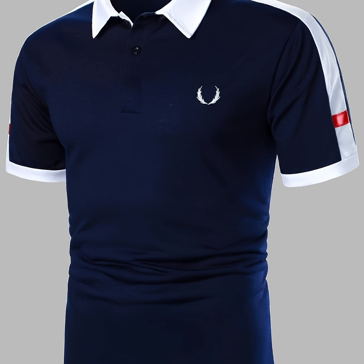 「lovevop」Men's Slim Fit Casual Navy Polo Shirt Best Sellers