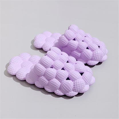 「lovevop」Women's Soft & Comfy Bubble Slides Slippers - Perfect for Indoor & Outdoor Use!