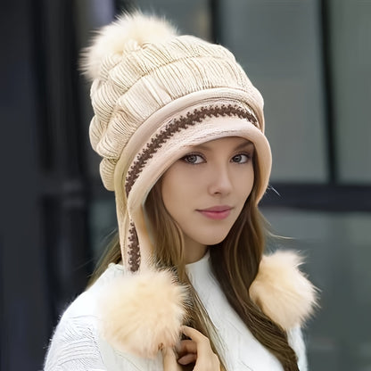 Fantasy Fleece Beanie - Balaclavas with Earflap, Stretchy Acrylic Fabric, Adjustable Cap, Storage Pocket, Hand Washable or Dry Cleanable for Ultimate Comfort and Versatility