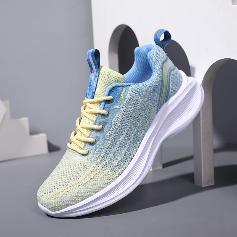 「lovevop」Women Lightweight Breathable Flying Weave Running Shoes