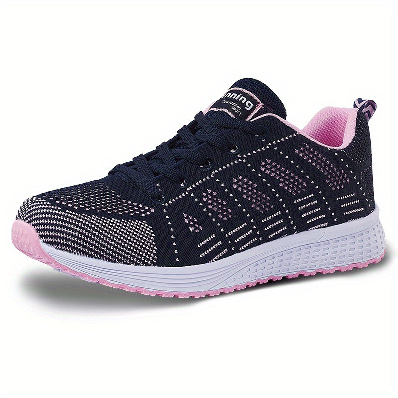 「lovevop」Women's Breathable Lace-up Casual Sneakers, Comfortable Walking Shoes, Sports Shoes, Running Shoes