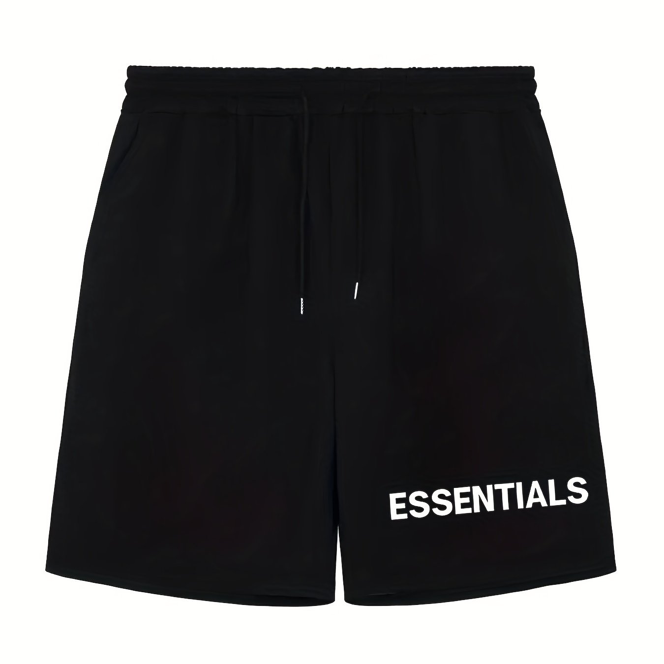 「lovevop」Funny Unisex Print, Men's Shorts, Summer Casual Loose Wear, Elastic Waist Drawstring Shorts