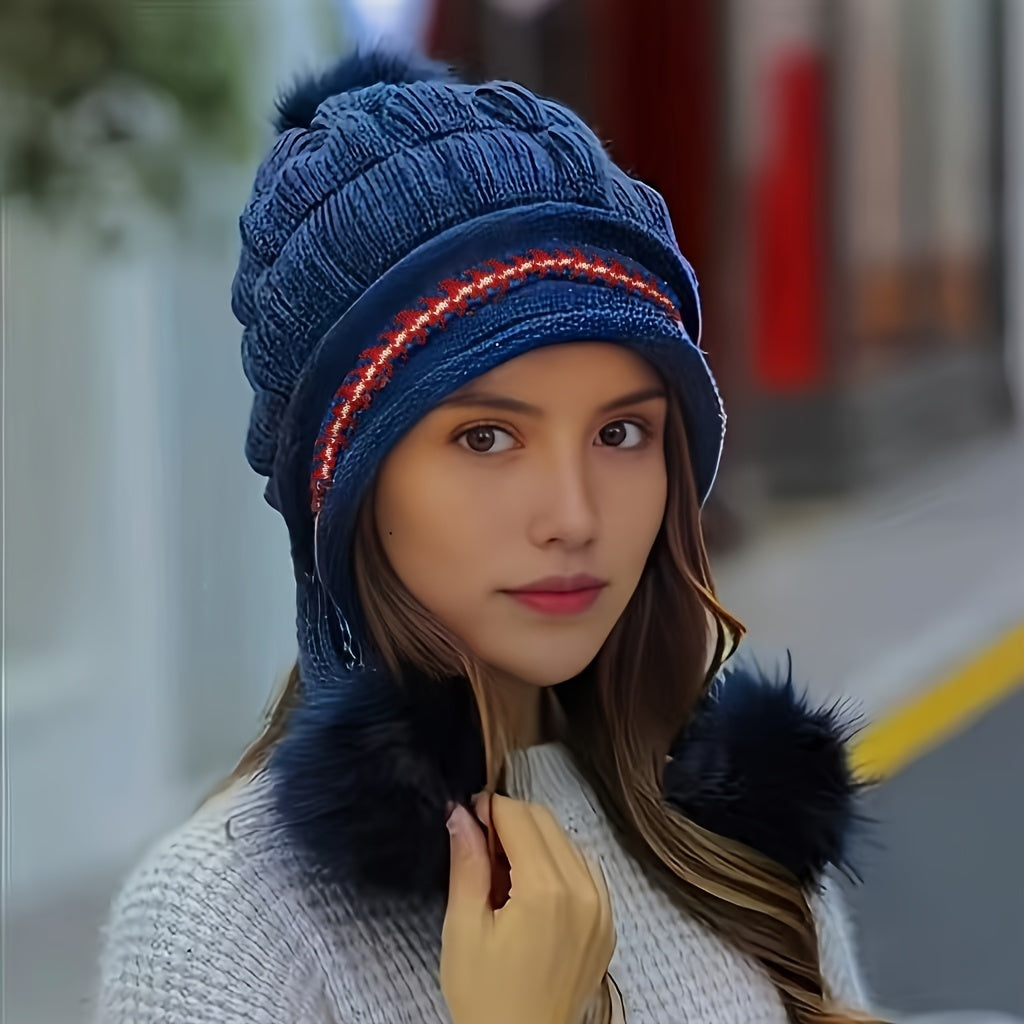 Fantasy Fleece Beanie - Balaclavas with Earflap, Stretchy Acrylic Fabric, Adjustable Cap, Storage Pocket, Hand Washable or Dry Cleanable for Ultimate Comfort and Versatility