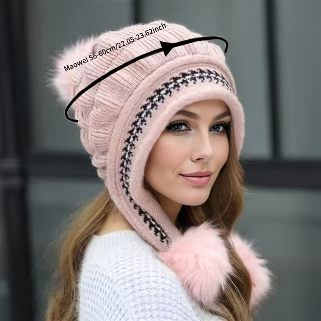 Fantasy Fleece Beanie - Balaclavas with Earflap, Stretchy Acrylic Fabric, Adjustable Cap, Storage Pocket, Hand Washable or Dry Cleanable for Ultimate Comfort and Versatility