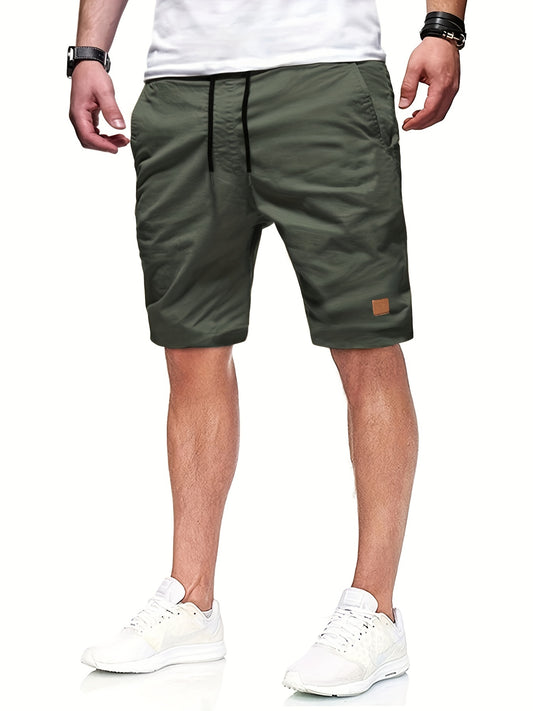 「lovevop」Men's Cut Off Drawstring Shorts