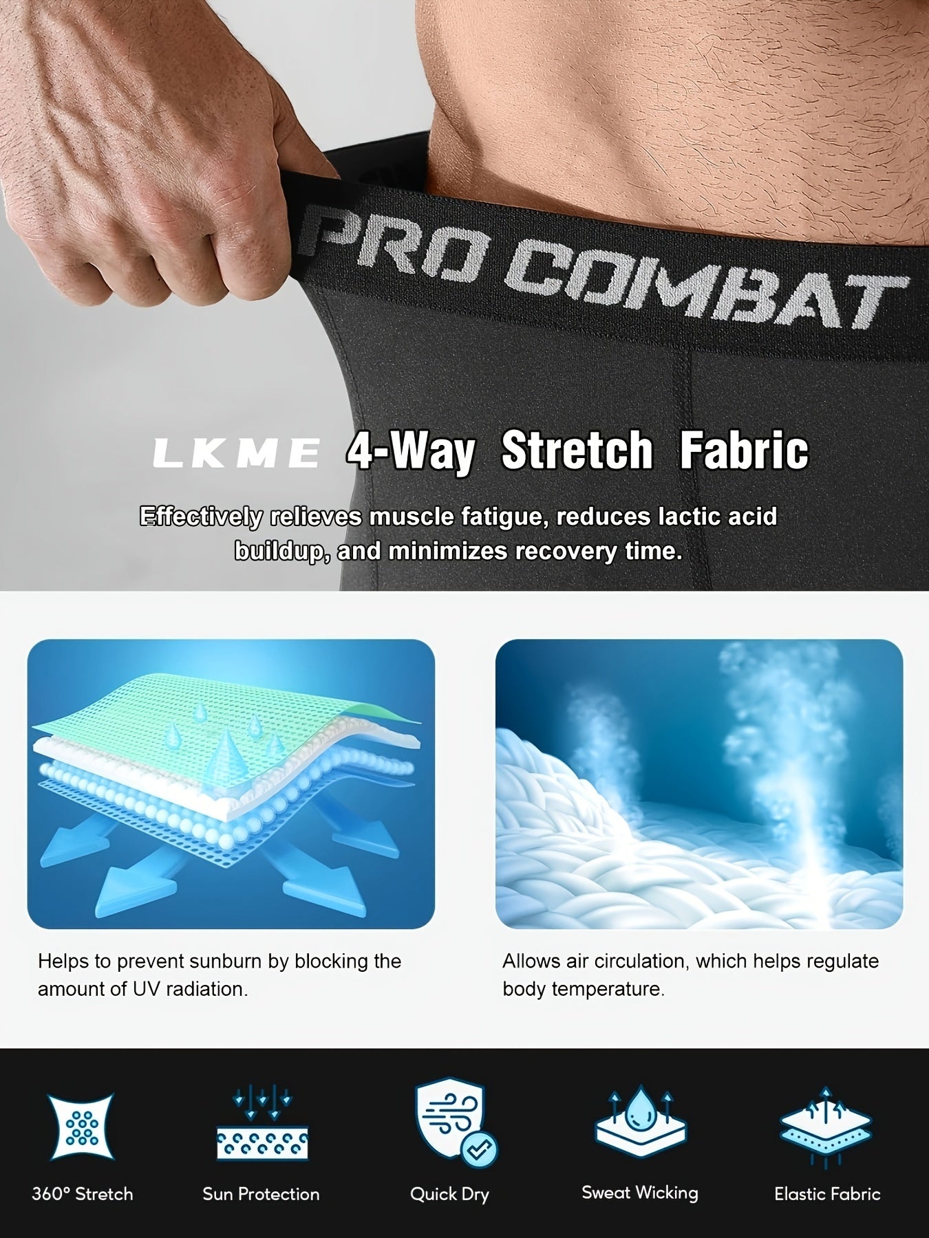 Mens High-Stretch Compression Shorts with Side Phone Pocket - Quick-Dry, Breathable, Four-Way Stretch Fabric - Ideal for Training, Running, Basketball, Outdoor Activewear, Gym Fitness Gear, and Casual Daily Wear