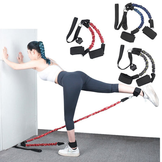 「lovevop」Booty Training Resistance Band Leg Hip Power Strengthen Pull Rope Belt System Cable Machine Gym Home Workout Fitness Equipment