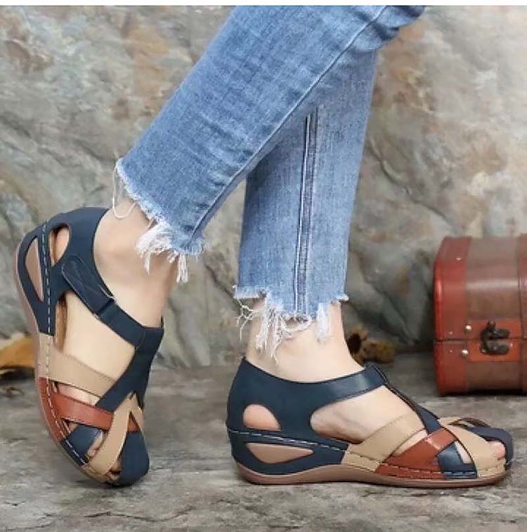 Back to college Women's Sandals Roman Summer Ladies Sandals Fashion Platform Shoes Women Outdoor Female Woman Women Beach Shoes Plus Size