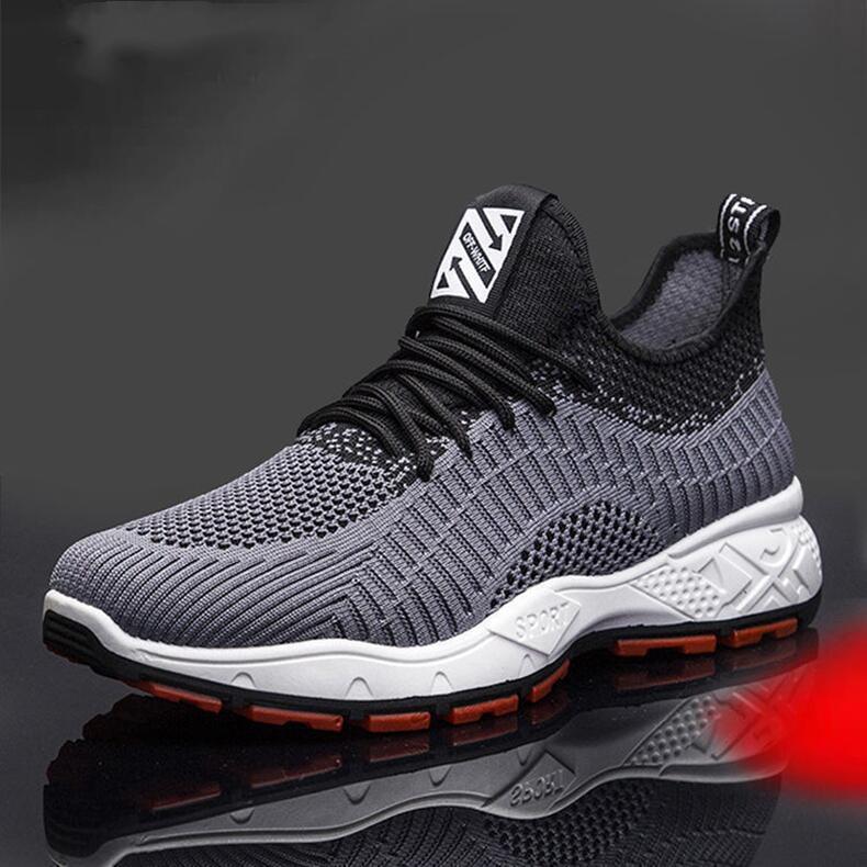 Back to college Men's Fashion Casual Shoes Vulcanized Shoes Trend Casual Sports Shoes Thick-Soled Breathable Running Shoes Men Walking Shoes New