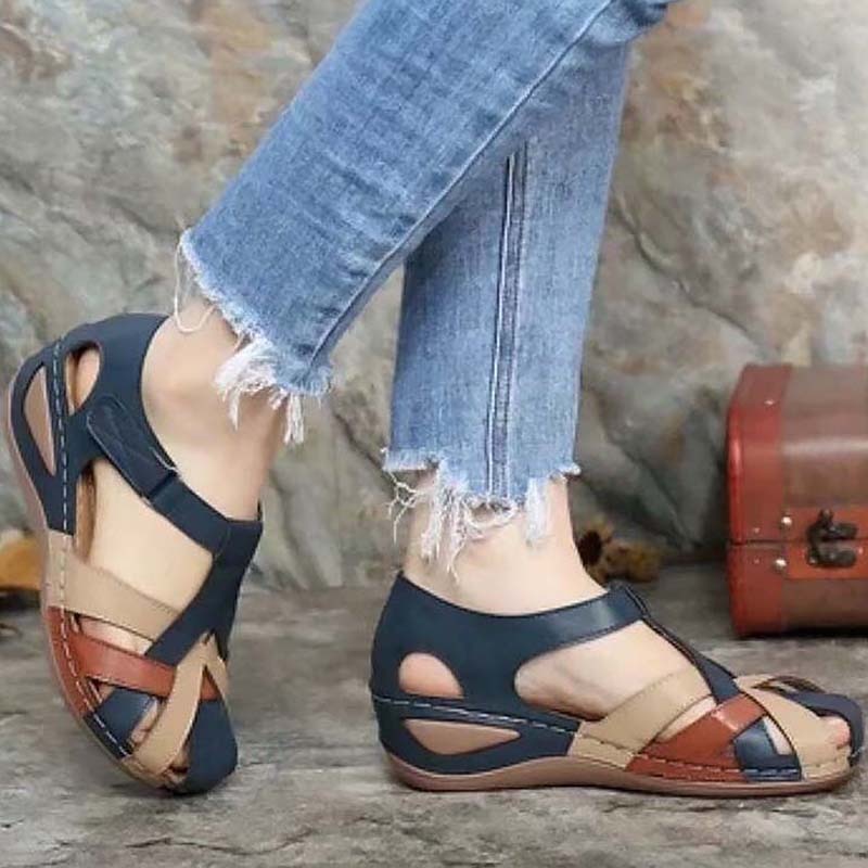 Back to college Women's Sandals Roman Summer Ladies Sandals Fashion Platform Shoes Women Outdoor Female Woman Women Beach Shoes Plus Size