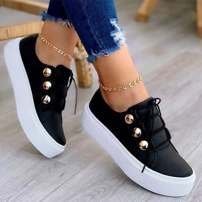 Back to school lovevop  Women Autumn Original Platform Loafers  Ladies Fashion Breathable Flat Shoes Female Comfortable Casual Footwear Plus Size 43