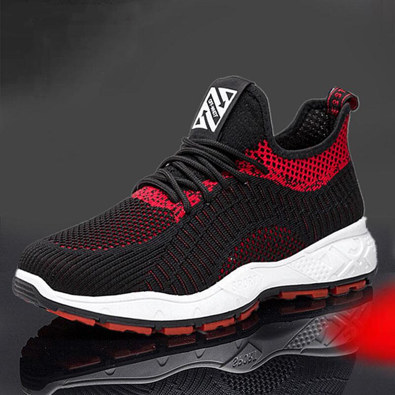 Back to college Men's Fashion Casual Shoes Vulcanized Shoes Trend Casual Sports Shoes Thick-Soled Breathable Running Shoes Men Walking Shoes New