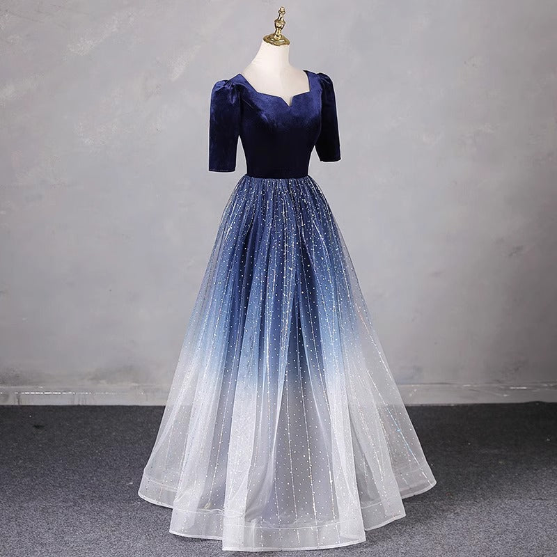 2025 Evening dress women's  spring new high-end banquet annual meeting host atmospheric dress skirt women's long chorus