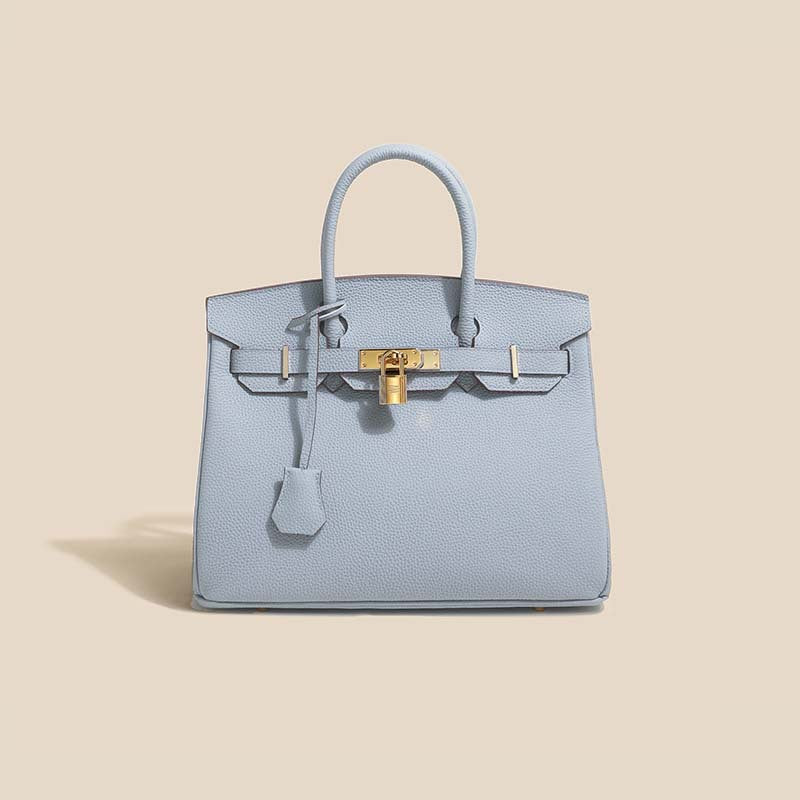 Cross-border new handbag women's leather high-end texture light luxury niche shoulder messenger bag large-capacity fashion women's bag